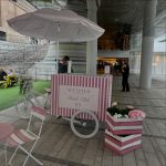 Sculpted by Aimee Sampling Event Set Up - Brand Ambassadors at Battersea Power Station London