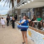 Greggs Ibiza Promotional Model with Ibiza Promo Staff - Events Lab Agency Ibiza