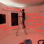 Integrated AV displays and architectural lighting installation at Cannes Lions